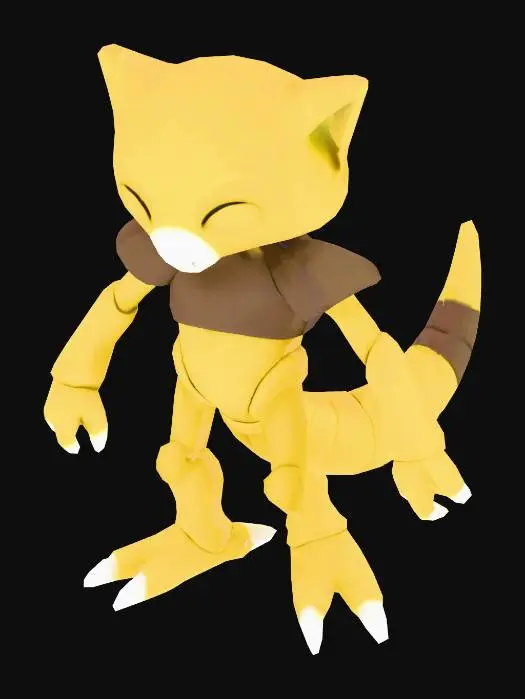 3D model for Abra Aura