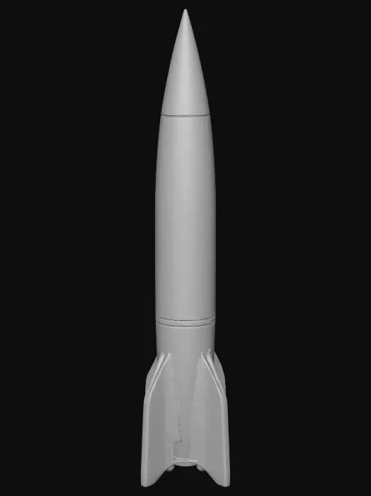 3D model for Rocket Display Model