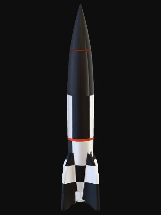 3D model for Rocket Display Model
