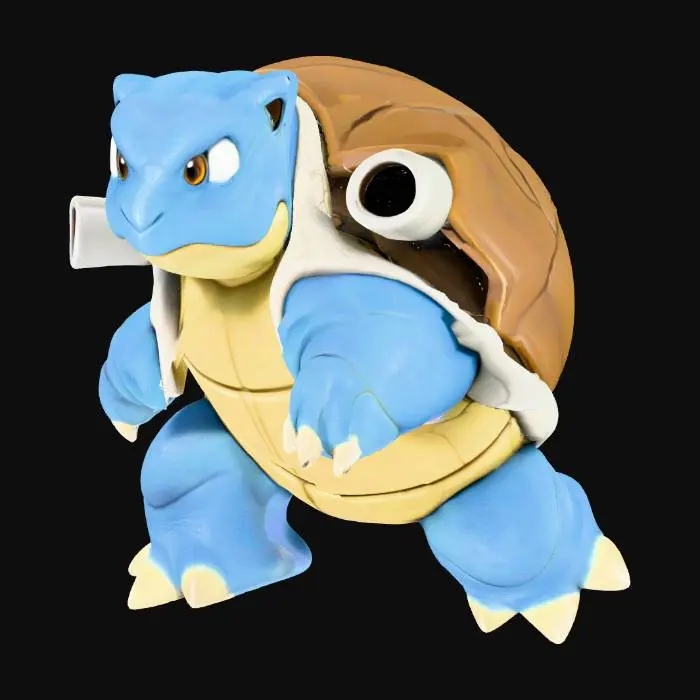 3D model for Blastoise Character Artwork