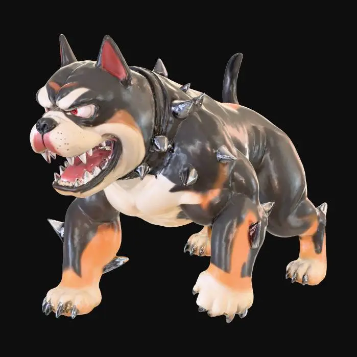 3D model for Fierce Bulldog Warrior