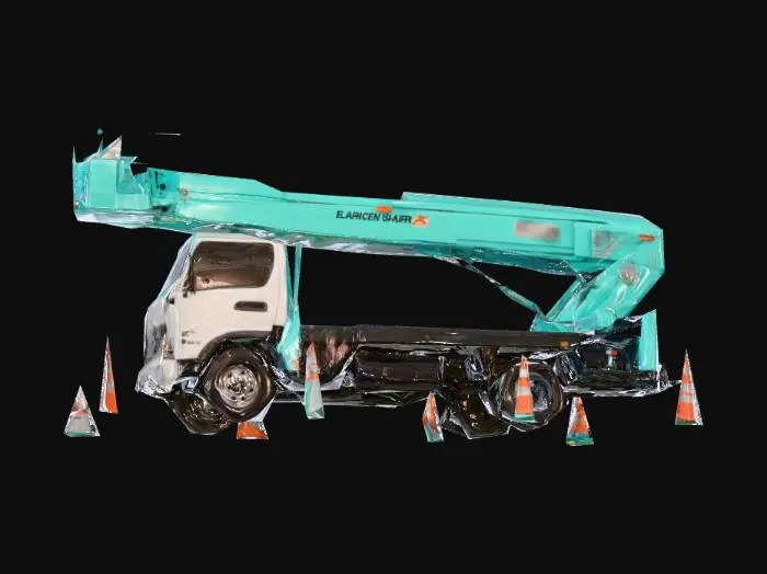 3D model for Truck with Lift