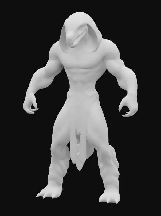 3D model for Cobra Snake Reptilian Cultist