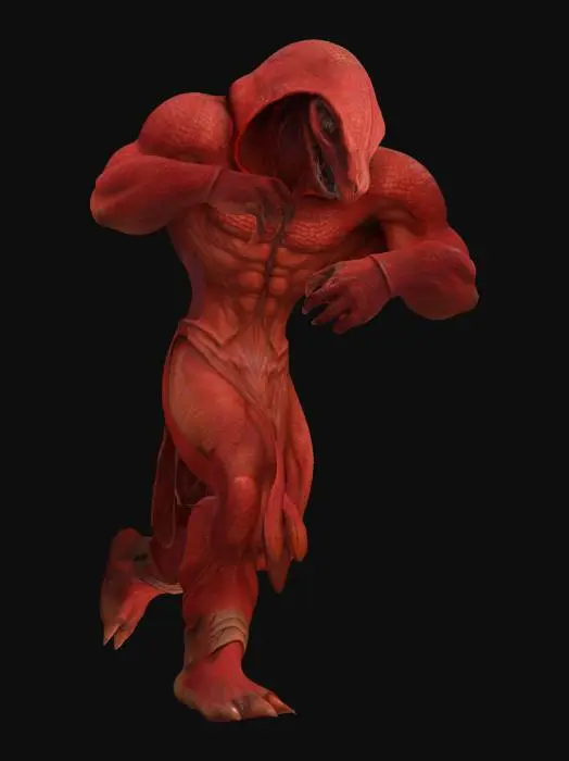 3D model for Cobra Snake Reptilian Cultist