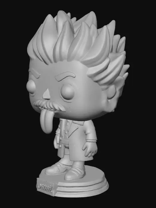 3D model for make i fungko pop