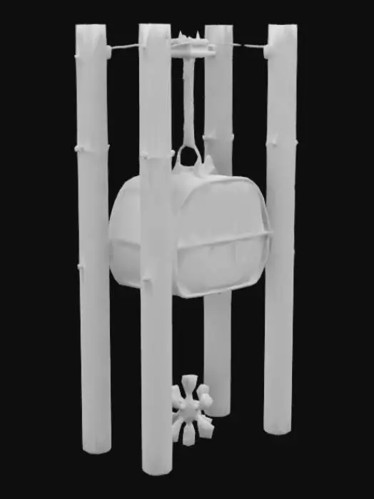 3D model for telepherique sous marin avec cabine et une bonbonne de gaz qui fait tourner une helice c est un telepherique mais sous l eau 2 pillier un cable qui les relie les 2 pillier une cabine raccrocher au pillier avec une roulis qui glisse sur pillier helice qui marche vraiment la cabine doit etre fermer pour acceuillir les passager grande distance entre les 2 pilliers
