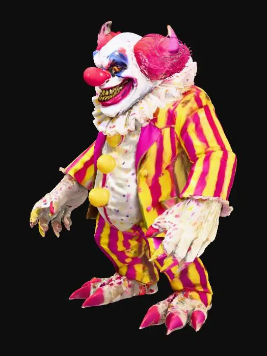 3D model for Ein Professor als clownmoster