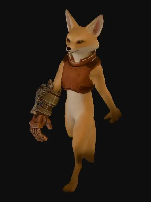3D model for Copperclad Fox