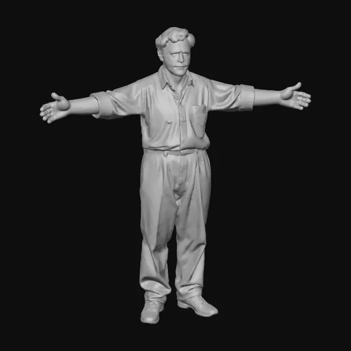 3D model for #a/t포즈# 대칭