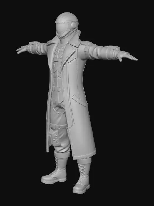 3D model for Cybernetic Sentinel