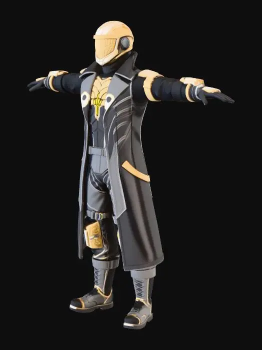 3D model for Cybernetic Sentinel