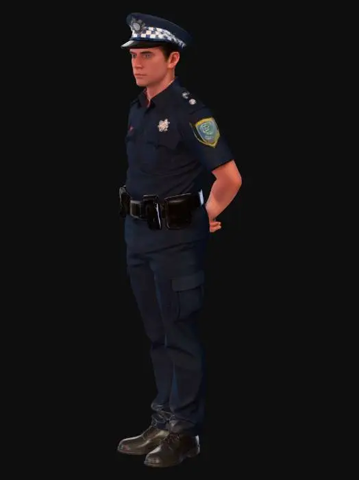 3D model for A South Australian Police Officer