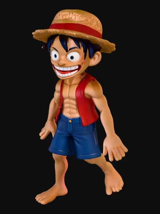3D model for Straw Hat Adventurer