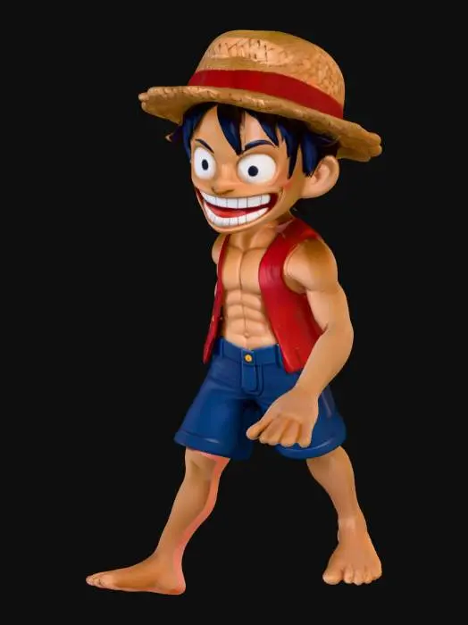 3D model for Straw Hat Adventurer