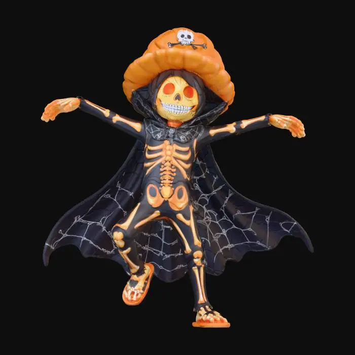 3D model for One Piece Luffy