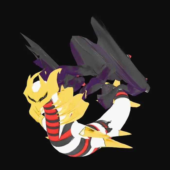 3D model for Giratina Origin Forme