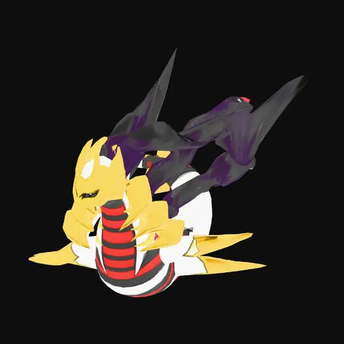 3D model for Giratina Origin Forme