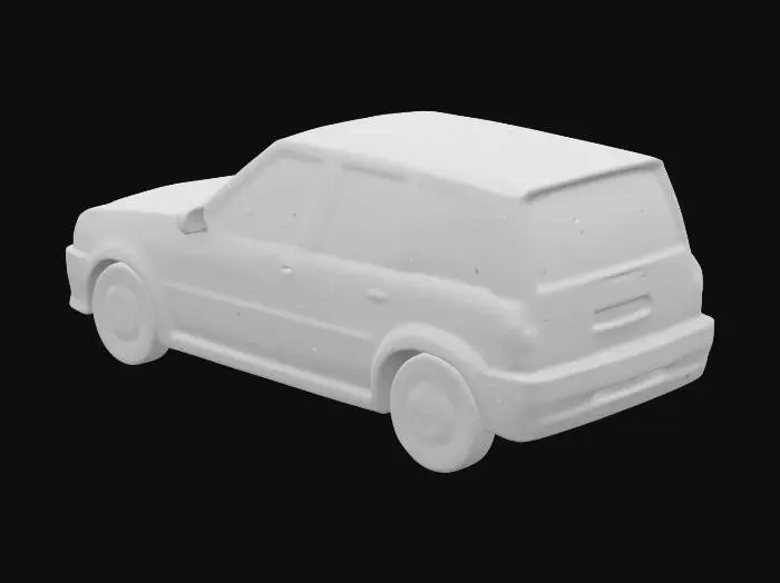 3D model for Daewoo Tico , #ocean# 