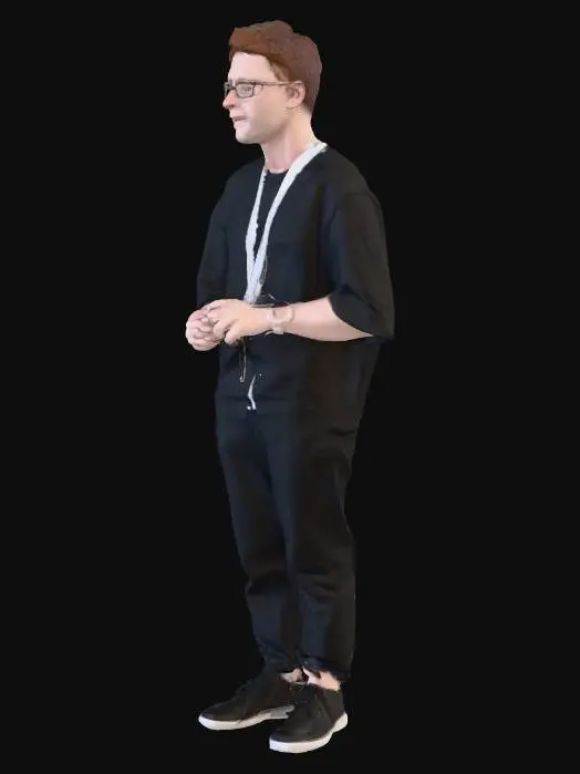 3D model for Conference Attendee