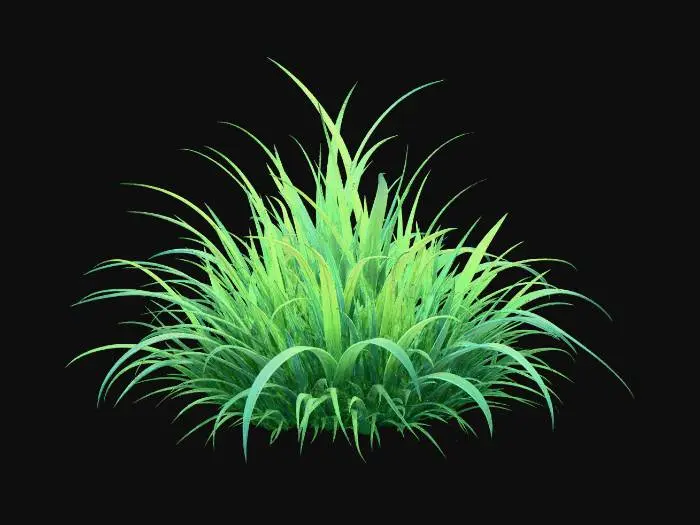 3D model for Emerald Grass Tuft