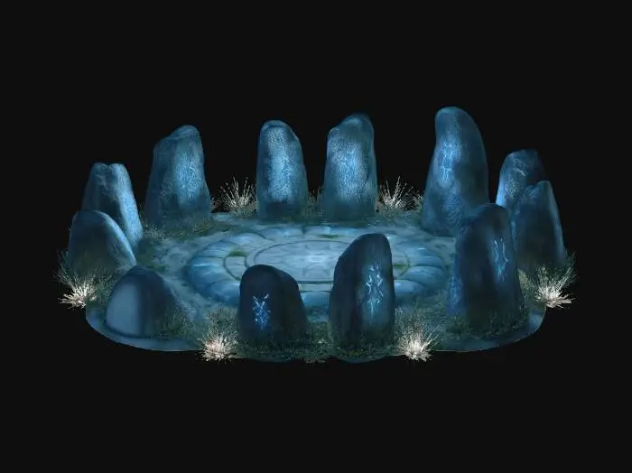 3D model for Sunken Runic Circle