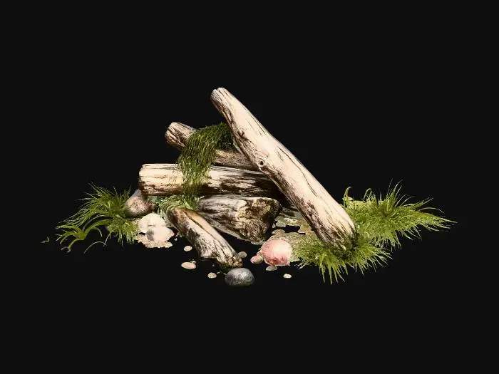 3D model for treibgut