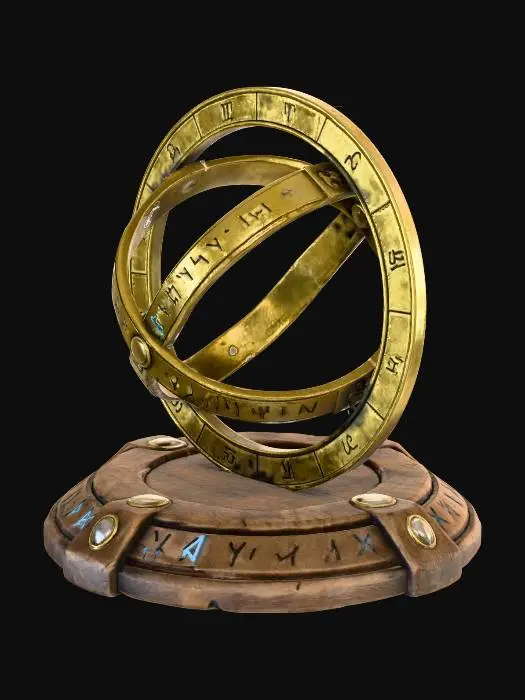 3D model for Runic Armillary Sphere