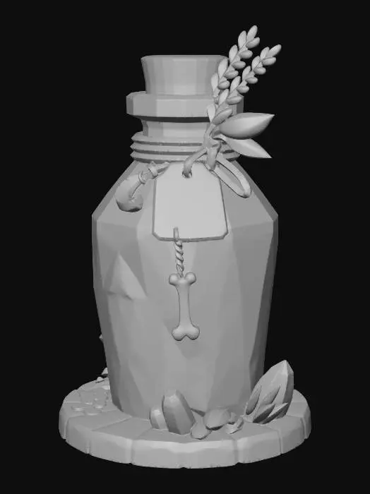 3D model for Skullbound Elixir