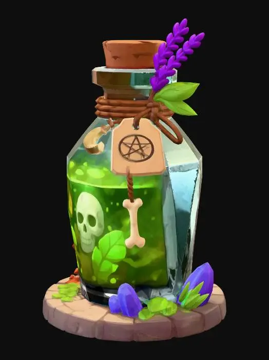 3D model for Skullbound Elixir