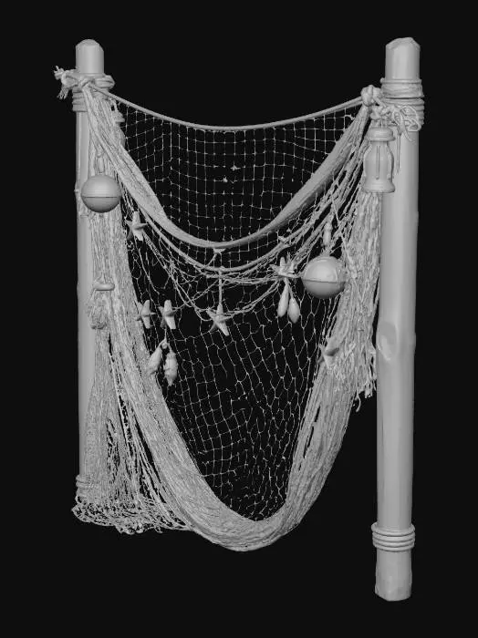 3D model for beach dekoration