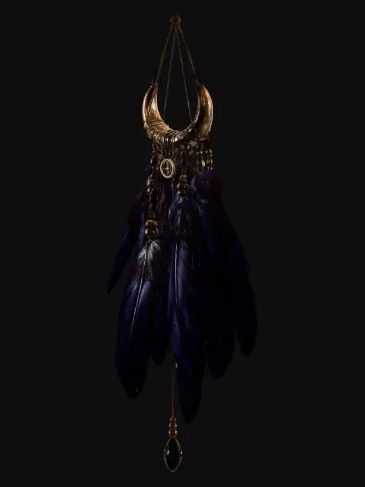 3D model for Midnight Feather Dreamcatcher