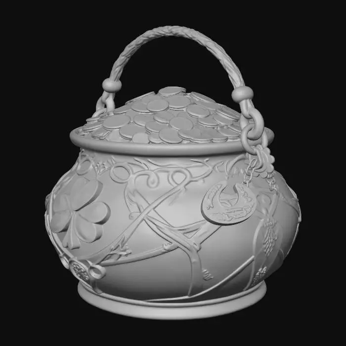 3D model for st patrick day