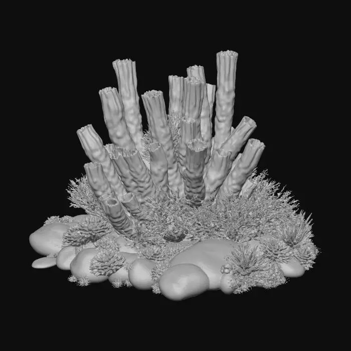 3D model for Neon Coral Bloom