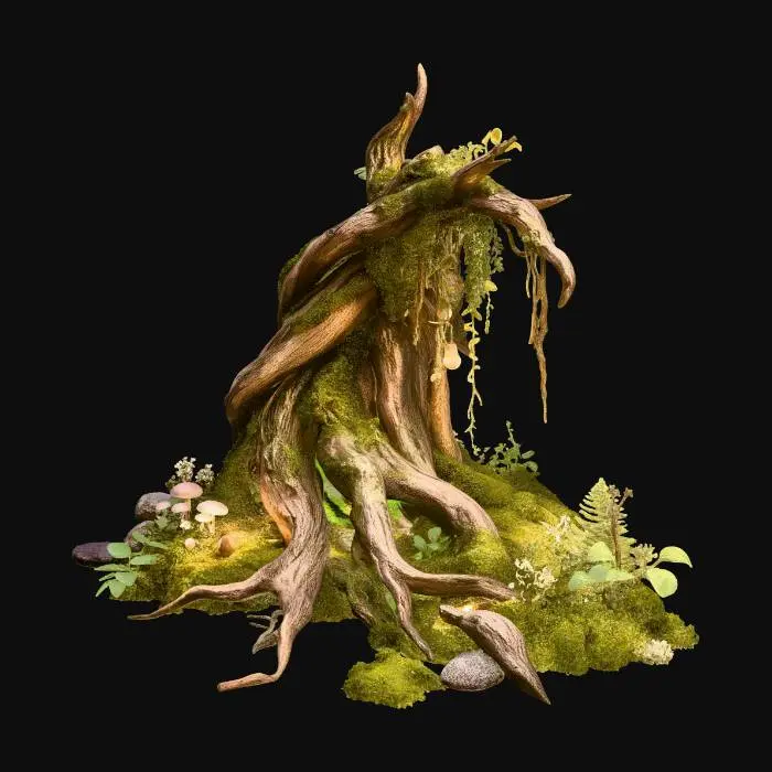 3D model for Arch of Light and Moss