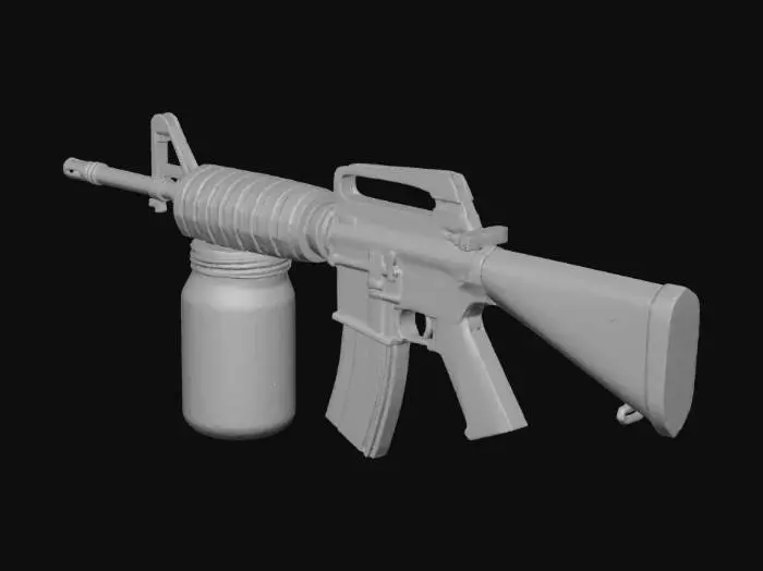 3D model for Acid Rifle