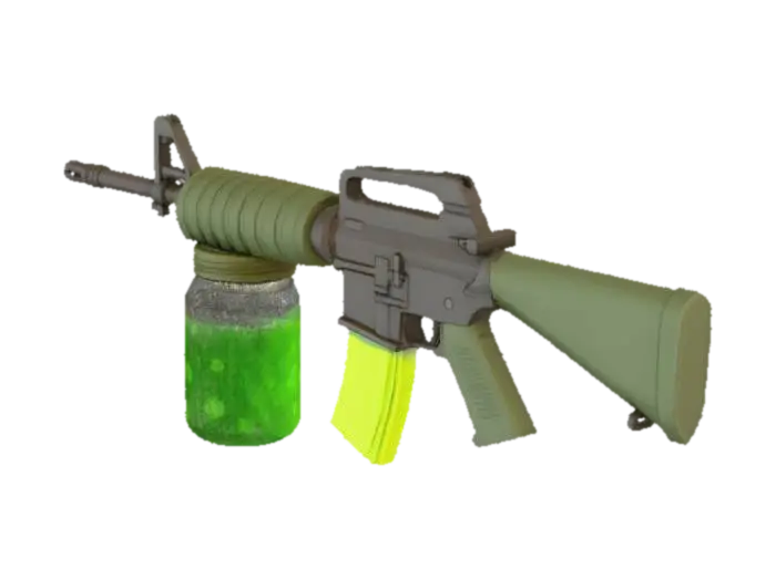 3D-модель Acid Rifle, згенерована ШІ