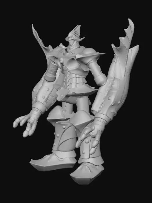 3D model for Robot Warrior