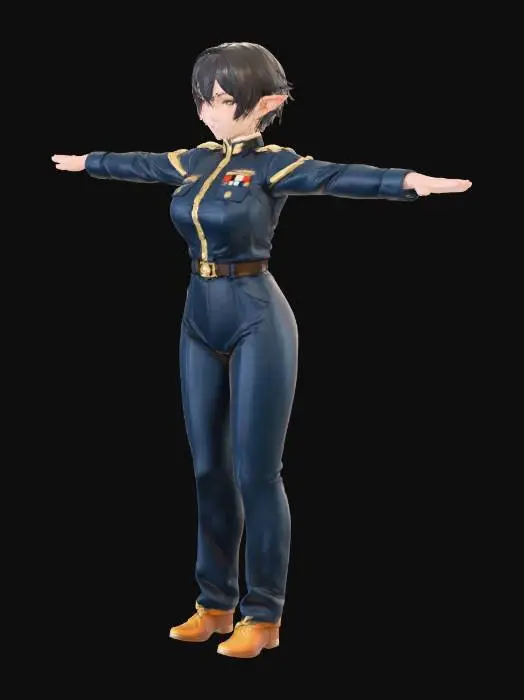 3D model for Commander Elegance