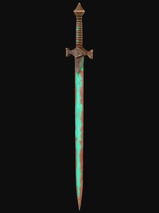 3D model for create a realistic medieval sword to be used in an unreal project