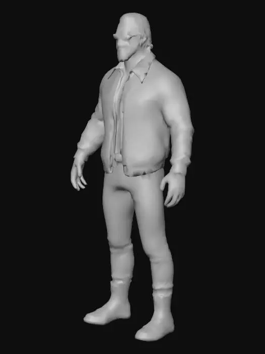 3D model for Motorcycle Maverick