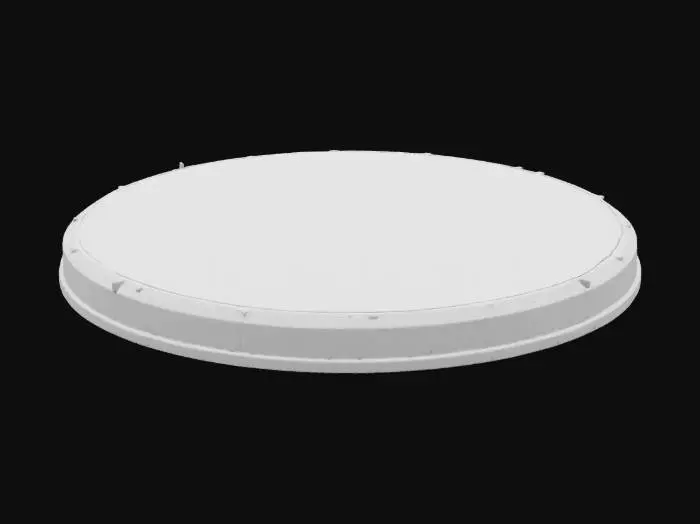 3D model for helicopter landing pad wihtout helicopter
