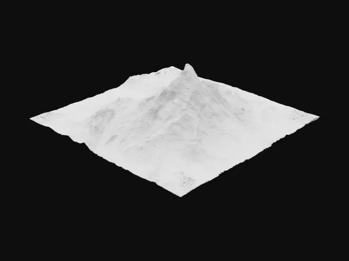 3D model for snow mount 