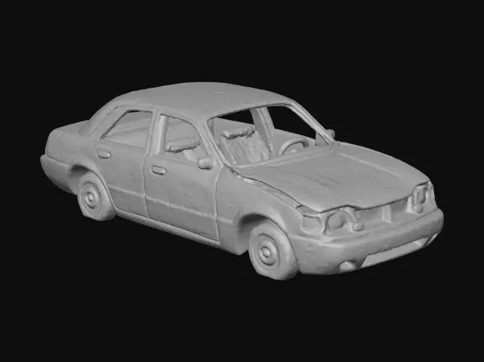 3D model for Desolate Wasteland