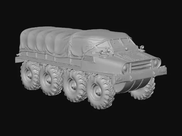 3D model for Amphibious Transporter