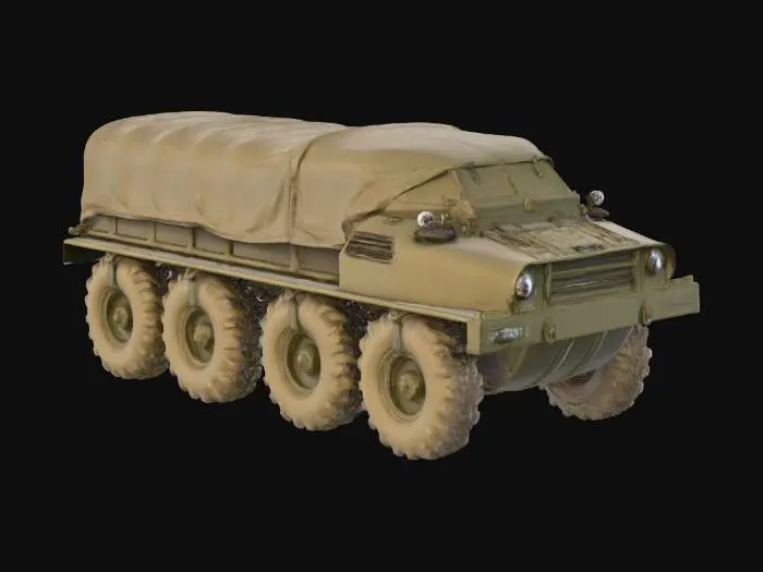 3D model for Amphibious Transporter
