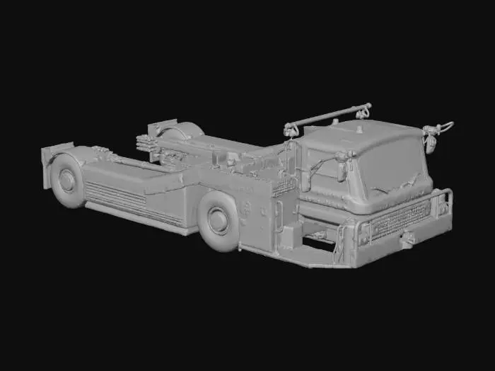 3D model for Airport Tug