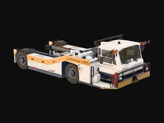 3D model for Airport Tug