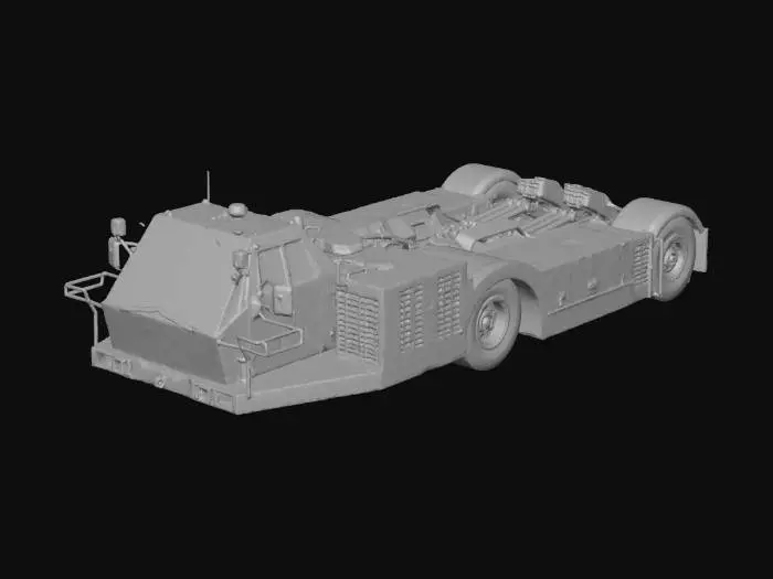 3D model for Airport Tug Vehicle
