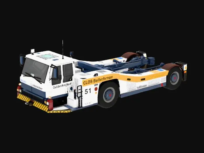 3D model for Airport Tug