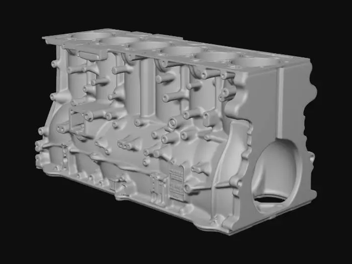 3D model for Engine Block Display